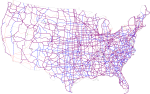 Us+major+highway+map