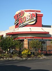 red robins face