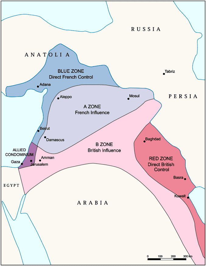 The Sykes–Picot Agreement of