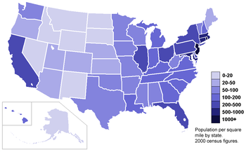 List of U.S. States by